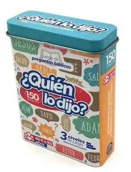 JUEGO PREGUNTAS BÍBLICAS: ¿QUIÉN LO DIJO?