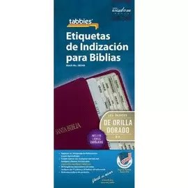 ETIQUETAS DE INDIZACIÓN PARA BIBLIAS