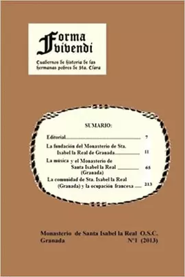 FORMA VIVENDI (I) FORMA VIVENDI (I)