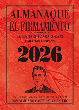 ALMANAQUE EL FIRMAMENTO 2026 ZARAGOZANO