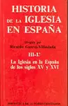 HISTORIA DE LA IGLESIA EN ESPAÑA,III-1