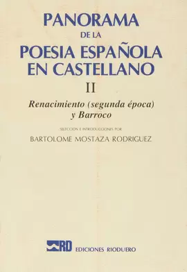PANORAMA POESIA ESP. II