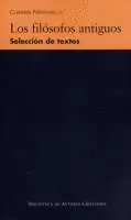 LOS FILÓSOFOS ANTIGUOS