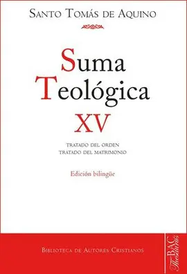 SUMA TEOLÓGICA XV
