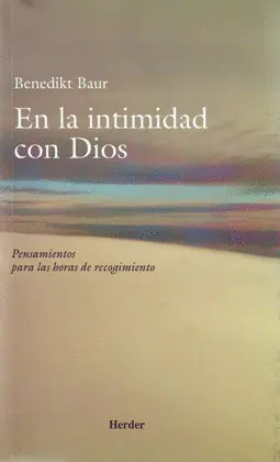 EN LA INTIMIDAD CON DIOS