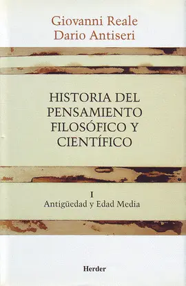 HISTORIA DEL PENSAMIENTO FILOSÓFICO Y CIENTÍFICO I HISTORIA DEL PENSAMIENTO FILOSÓFICO Y CIENTÍFICO I