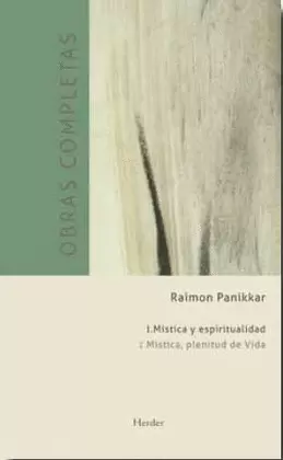 OBRAS COMPLETAS TOMO 1 MISTICA Y ESPIRITUALIDAD