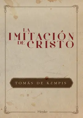LA IMITACIÓN DE CRISTO
