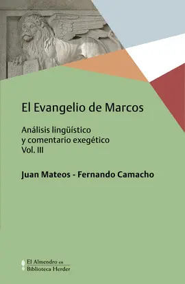 EVANGELIO DE MARCOS, EL VOL. III