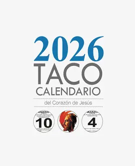 TACO 2026 CALENDARIO DEL CORAZON DE JESUS MESA ANILLAS