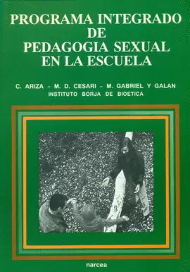 PROGRAMA INTEGRADO DE PEDAGOGIA SEXUAL EN ESCUELA