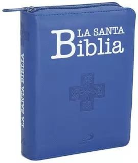 LA SANTA BIBLIA - EDICIÓN DE BOLSILLO CON FUNDA DE CREMALLERA