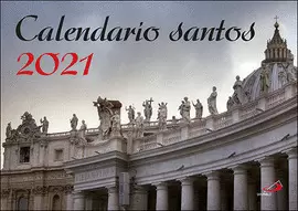 CALENDARIO DE PARED SANTOS 2021 CALENDARIO DE PARED SANTOS 2021