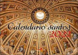 CALENDARIO DE PARED SANTOS 2022