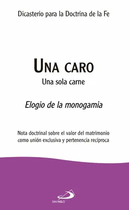 UNA CARO. UNA SOLA CARNE