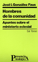 054 - HOMBRES DE LA COMUNIDAD. APUNTES SOBRE EL MINISTERIO ECLESIAL