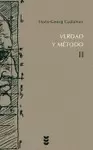 VERDAD Y METODO. II VERDAD Y METODO. II