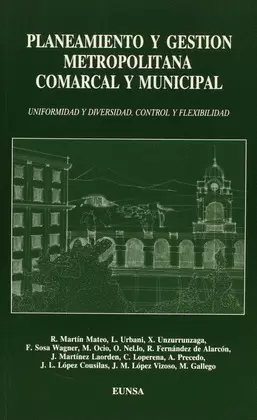 PLANEAMIENTO Y GESTIÓN METROPOLITANA, COMARCAL Y MUNICIPAL