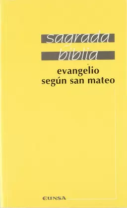 EVANGELIO SEGÚN SAN MATEO