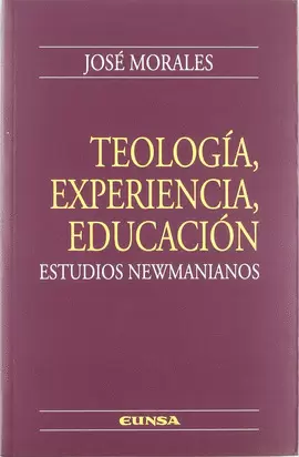 TEOLOGÍA, EXPERIENCIA, EDUCACIÓN