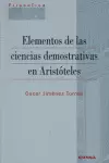 ELEMENTOS DE LAS CIENCIAS DEMOSTRATIVAS EN ARISTÓTELES