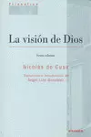 LA VISIÓN DE DIOS