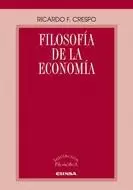 FILOSOFÍA DE LA ECONOMÍA