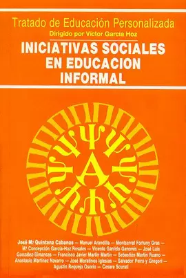 INICIATIVAS SOCIALES EDUCACION INFORMAL