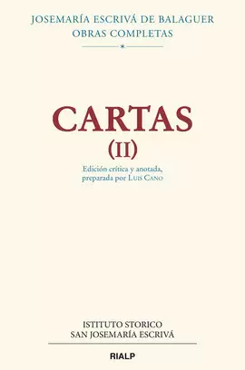 CARTAS II (EDICION CRITICO-HISTORICA)