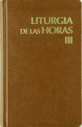 LITURGIA DE LAS HORAS LATINOAMERICANA - VOL. 3