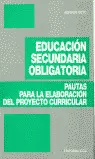 EDUCACIÓN SECUNDARIA OBLIGATORIA