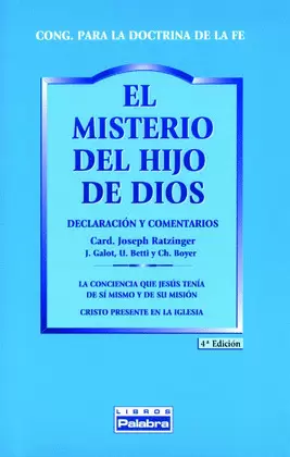 MISTERIO DEL HIJO DIOS, EL