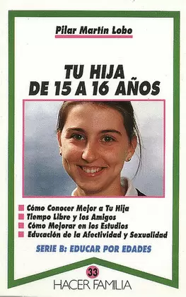 TU HIJA DE 15 A 16 AÑOS