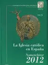 LA IGLESIA CATÓLICA EN ESPAÑA. NOMENCLATOR 2012