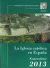 NOMENCLÁTOR 2013. LA IGLESIA CATÓLICA EN ESPAÑA