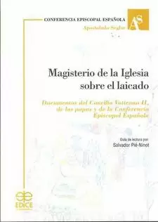 MAGISTERIO DE LA IGLESIA SOBRE EL LAICADO