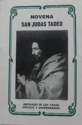 NOVENA SAN JUDAS TADEO