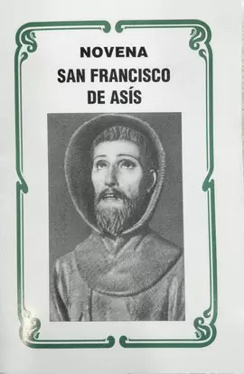 SAN FRANCISCO DE ASÍS, NOVENA