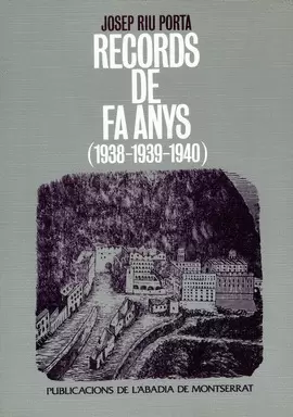 RECORDS DE FA ANYS (1938-1939-1940)