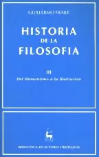 Hª DE LA FILOSOFIA. III. DEL HUMANISMO A ILUSTRAC.