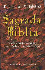 SAGRADA BIBLIA (CANTERA-IGLESIAS)