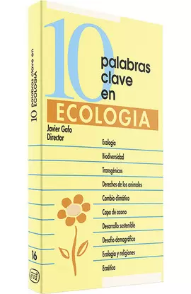 10 PALABRAS CLAVE EN ECOLOGÍA 10 PALABRAS CLAVE EN ECOLOGÍA