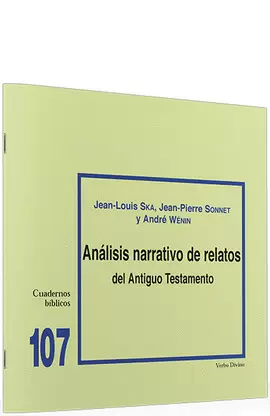 ANÁLISIS NARRATIVO DE RELATOS DEL ANTIGUO TESTAMENTO