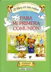 EL LIBRO DE LOS OSITOS PARA MI PRIMERA COMUNION