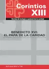 REVISTA CORINTIOS XIII. BENEDICTO XVI: EL PAPA DE LA CARIDAD