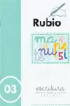 ESCRITURA RUBIO, N. 03