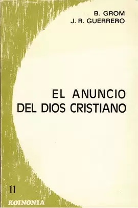 EL ANUNCIO DEL DIOS CRISTIANO
