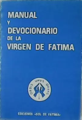 MANUAL-DEVOCIONARIO DE LA VIRGEN DE FÁTIMA