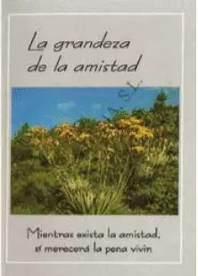 LA GRANDEZA DE LA AMISTAD