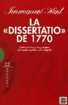 DISSERTATIO DEL 1770